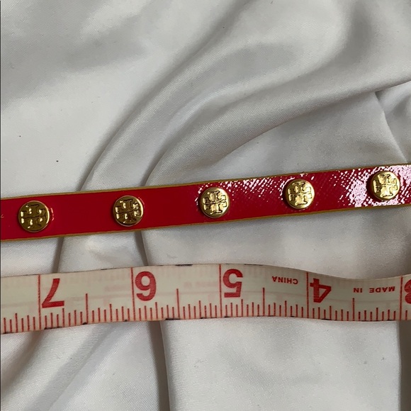 Authentic Tory Burch wrap leather bracelet - Picture 7 of 8